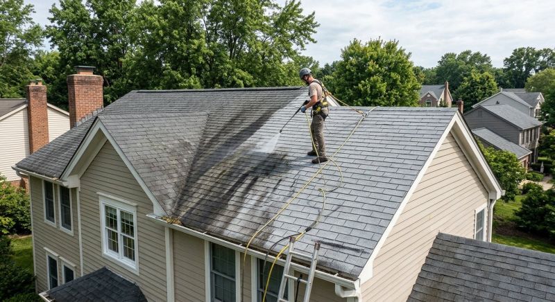 How Roof Cleaning Extends Shingle Lifespan
